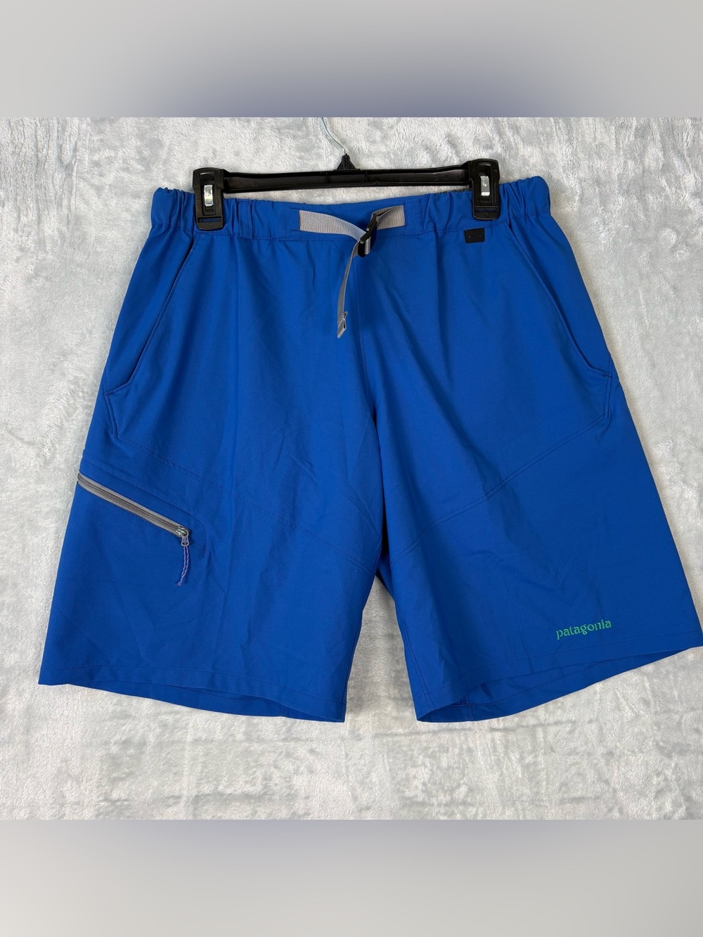 Patagonia Baggies 9" Shorts Lined Swim Trunks Men's Size Med. Zip Pocket.
